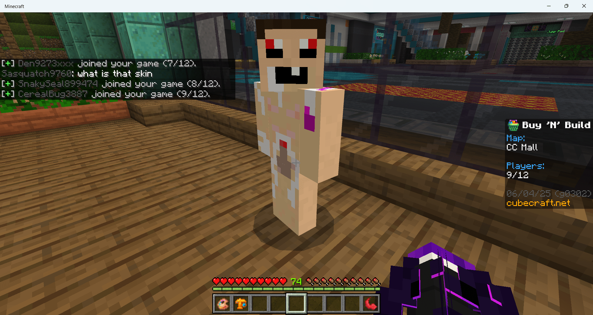 So I Was Playing In A Server And Saw This Skin, Is This Even Allowed? :  rMinecraftBedrockers