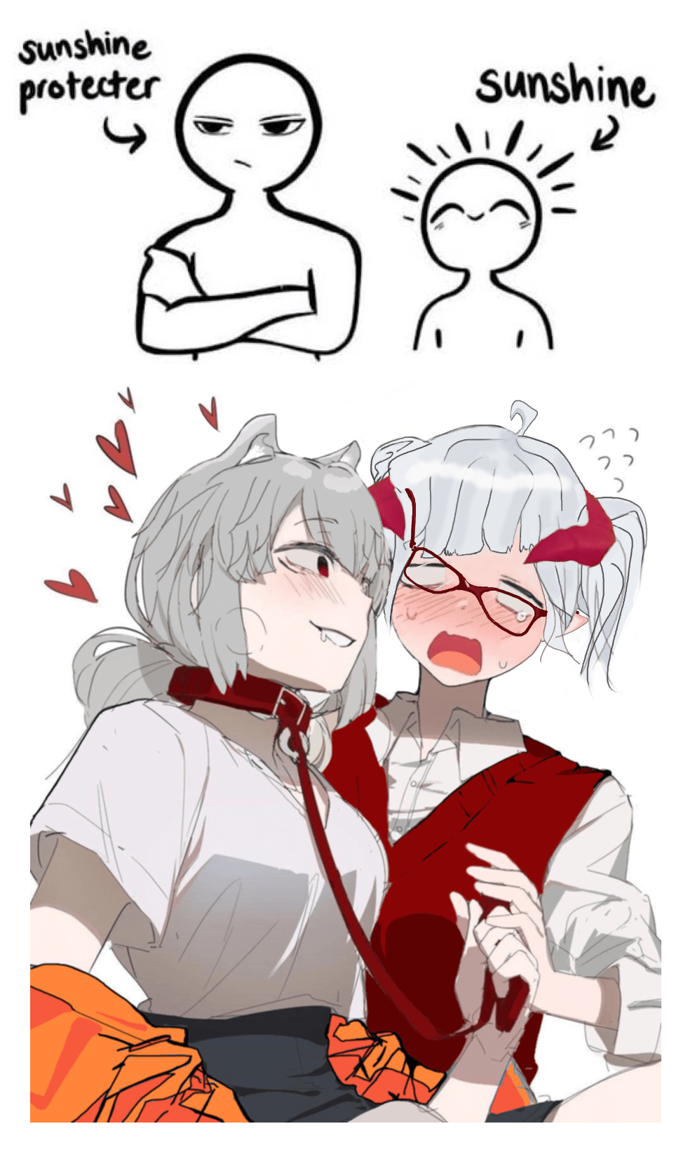 しゅりの醜い髪の毛を描くのに時間がかかりすぎたため、ポルノ同人誌を書くのに体力を使い果たしてしまい、面白いタイトルをつける創造力が残っていません :  rShurieVR