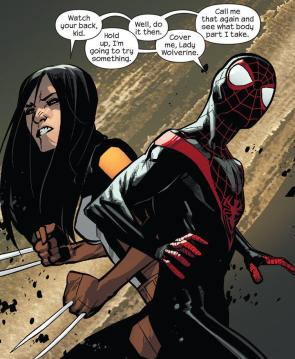 When does Marvel make a team-up comic for Spider-Man (Miles) and Wolverine (Laura) again