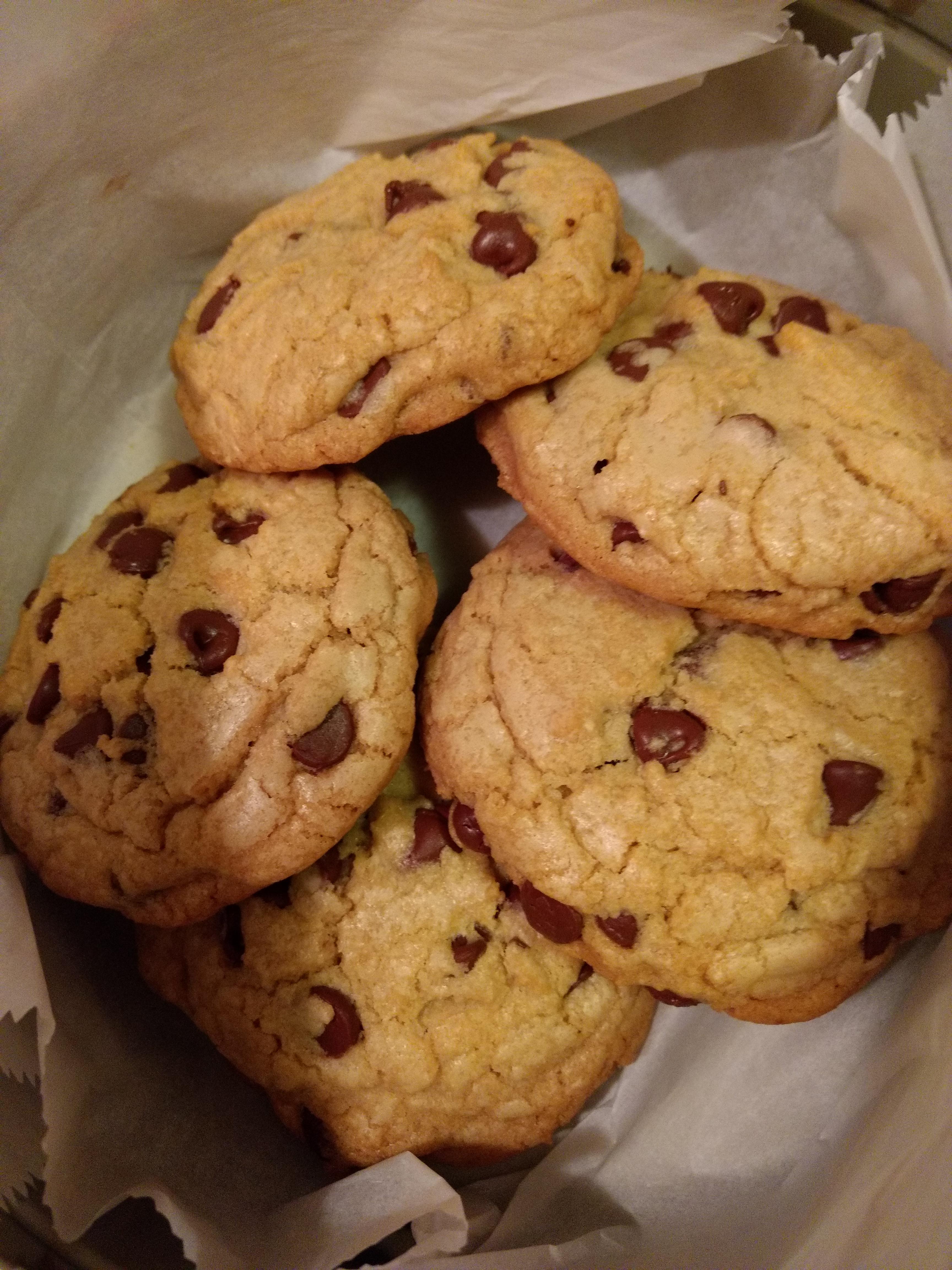 Beat in eggs one at a time, then stir in vanilla. Covid Cookies Allrecipes Best Big Fat Chewy Chocolate Chip Cookie R Covidcookery