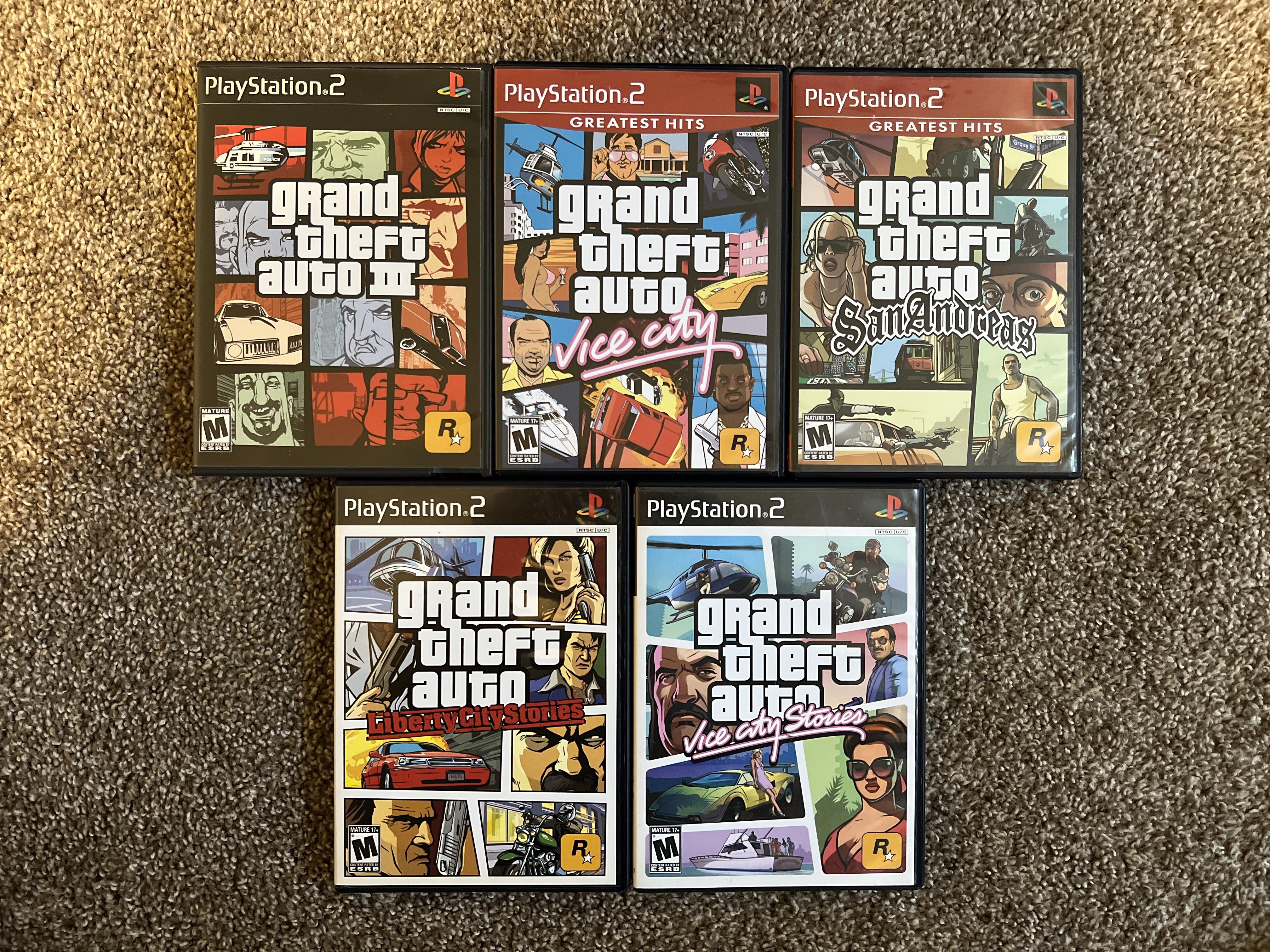 Playstation 2 Gta Games 