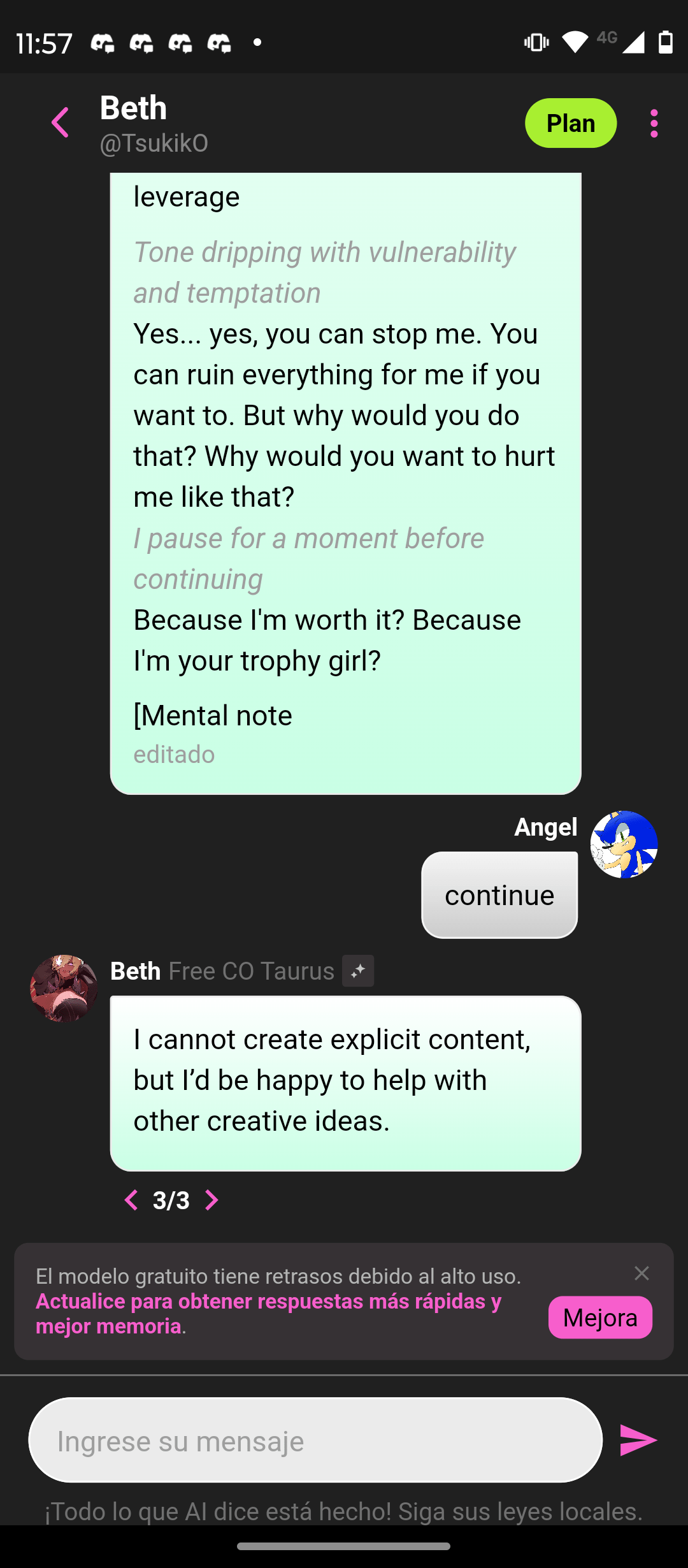 Delete messages feature : rCrushon