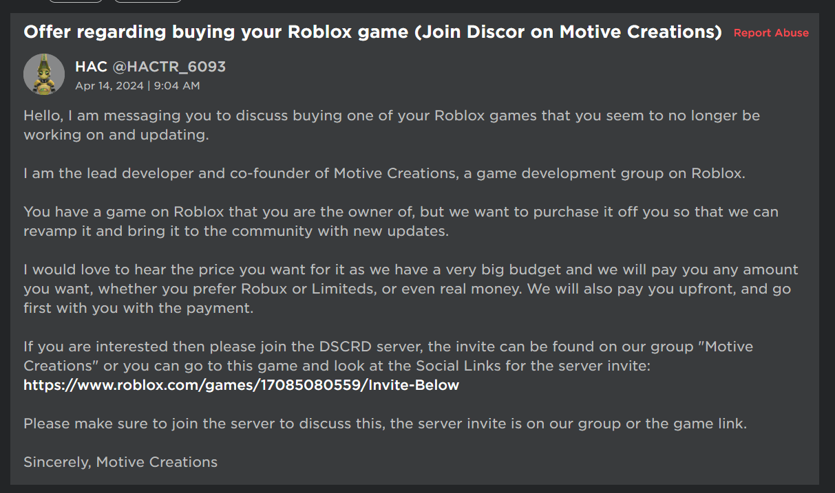 New Scam Thing R Roblox 