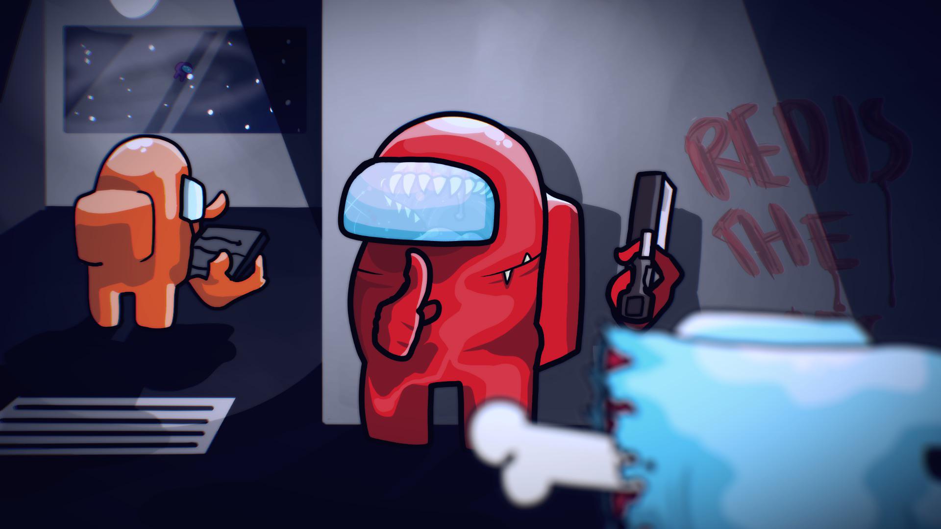 Among Us Wallpaper Red Among Us 2020 Wallpapers Wallpaper Cave