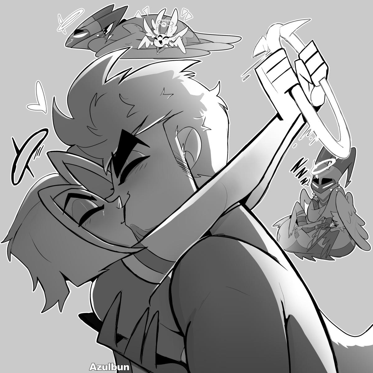 Adam x lute by azulbun : rHazbinHotel