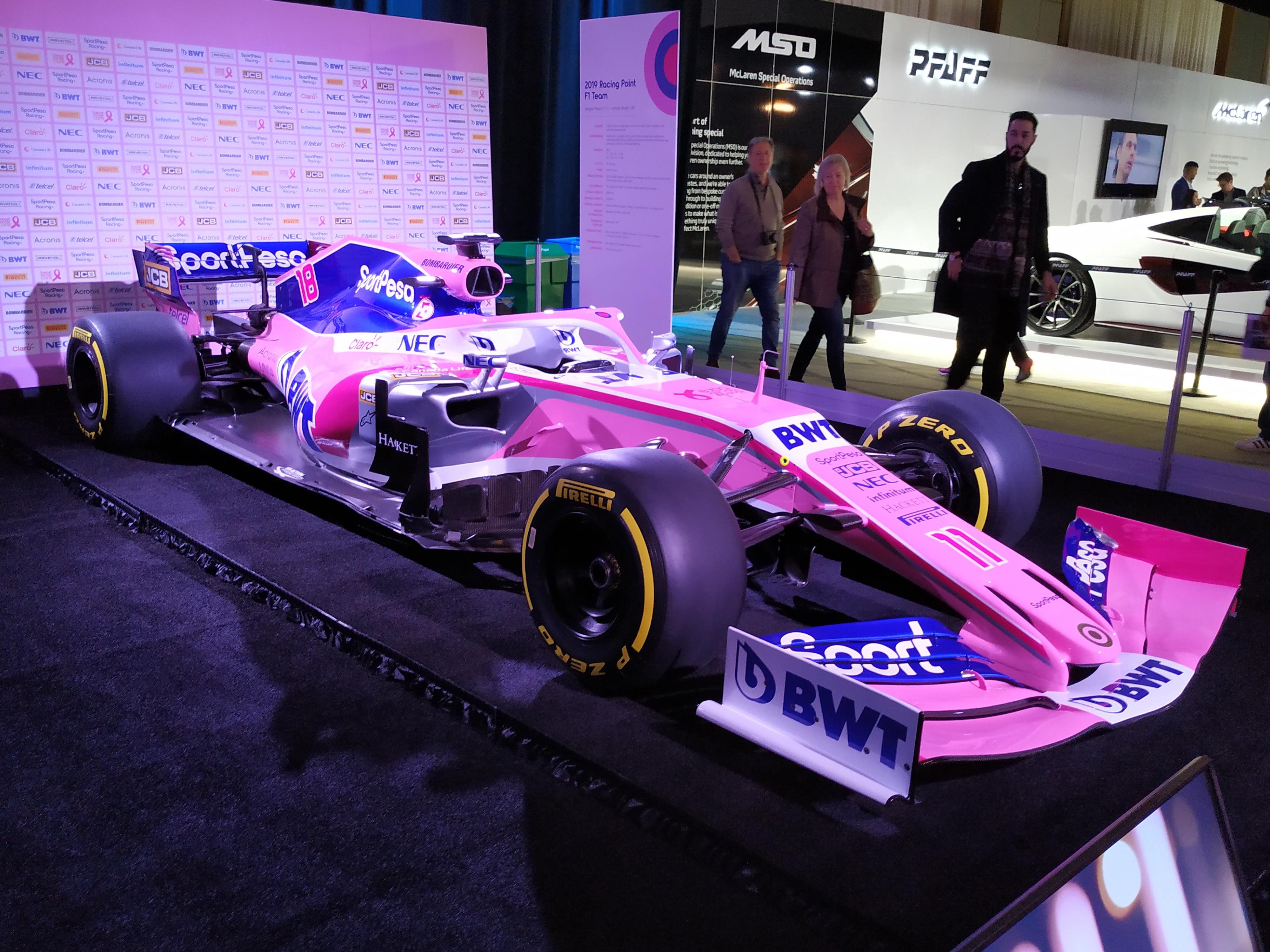 2019 Racing Point The 2019 Toronto Auto Show Formula1