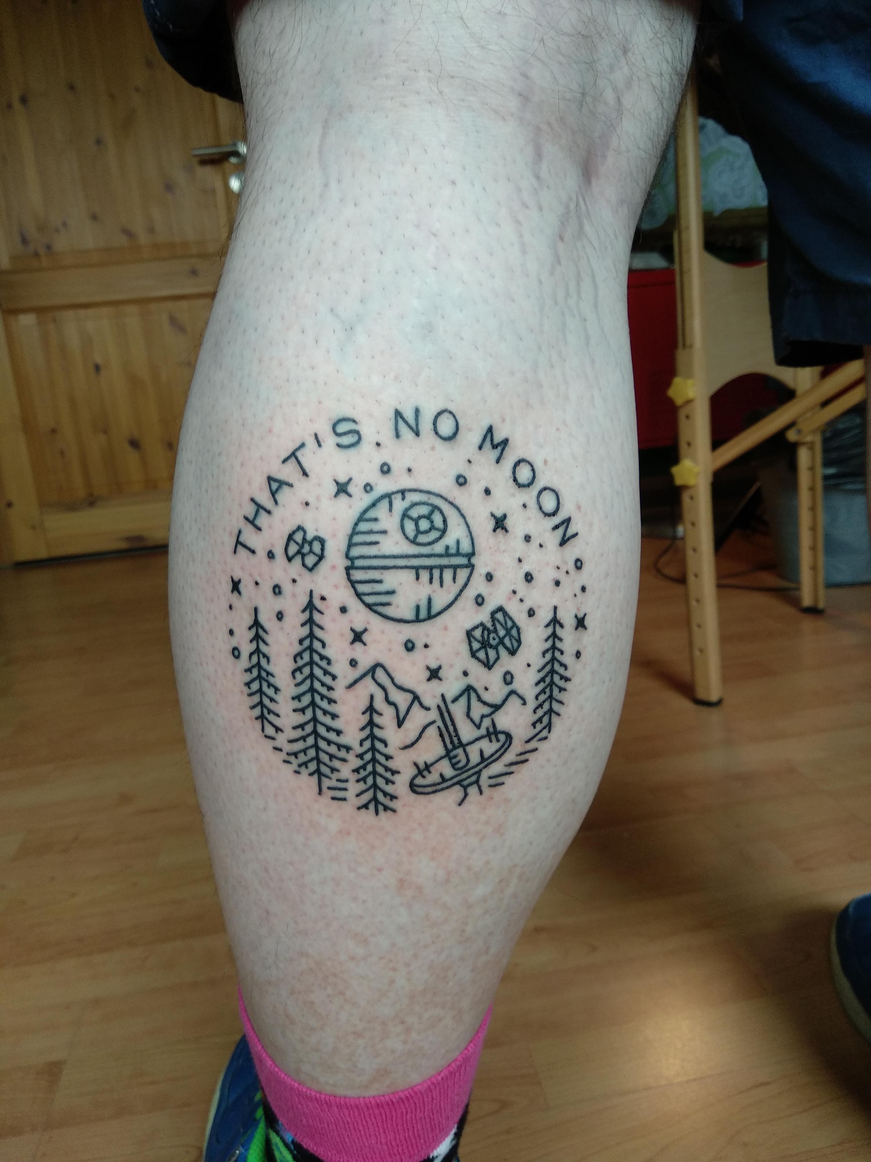 That S No Moon Done By Betty Aus Dem Nadelwald Niederkassel Germany Tattooantra