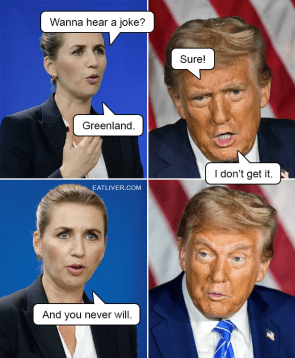 The prime minister of Denmark has a joke to tell
