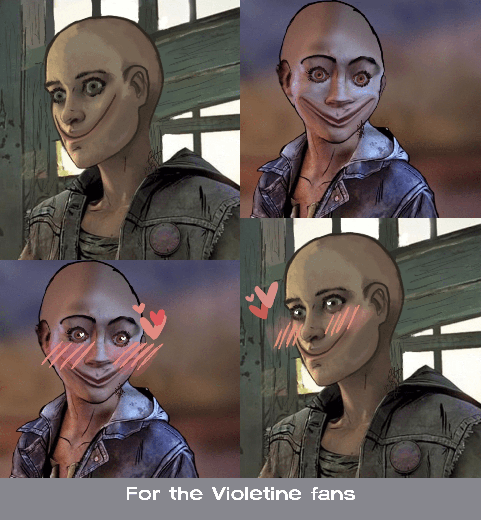Place your palms on the ball alongside. For The Violetine Fans Thewalkingdeadgame