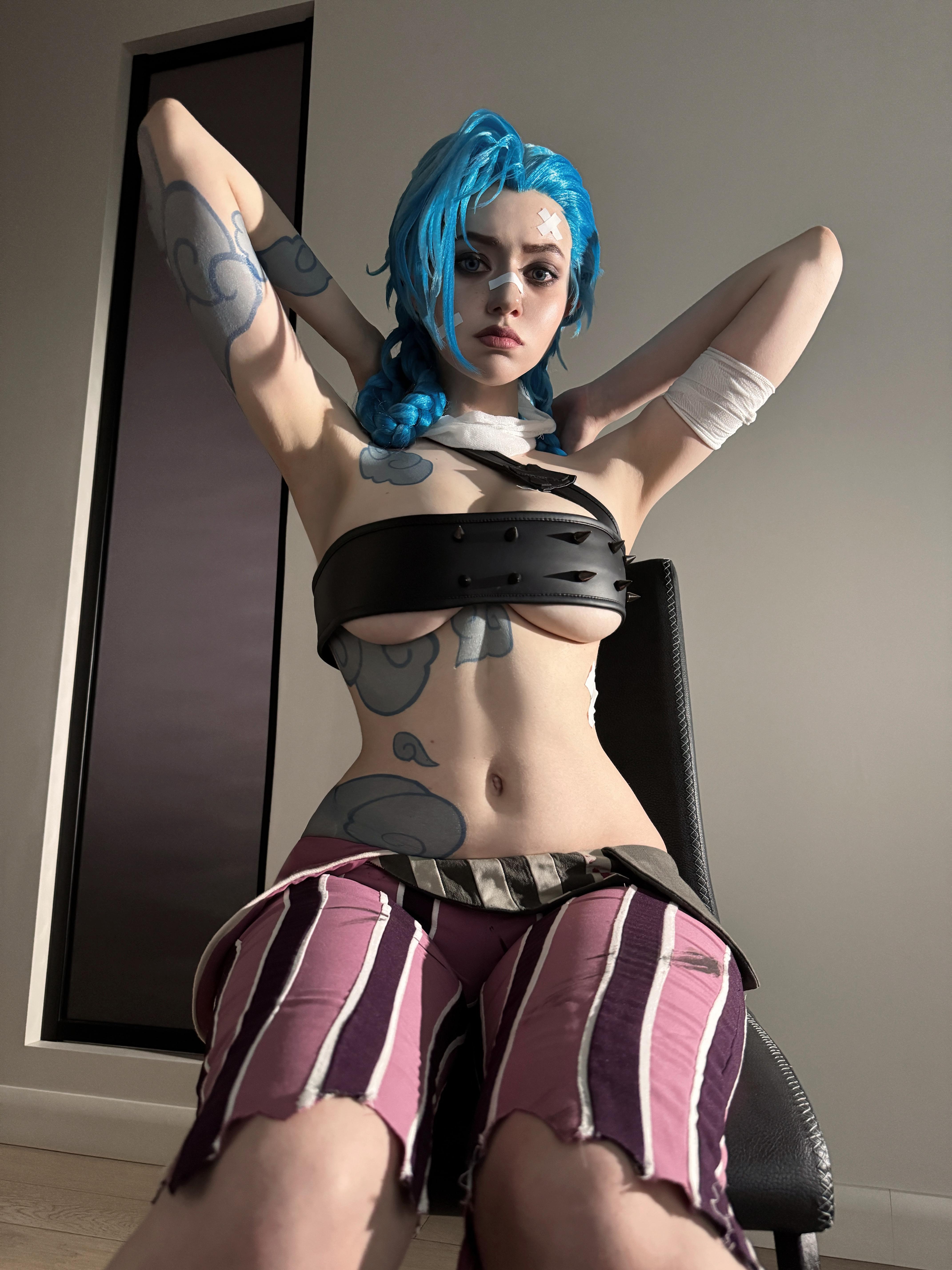 My Jinx cosplay (Alina Becker) : rleagueofjinx