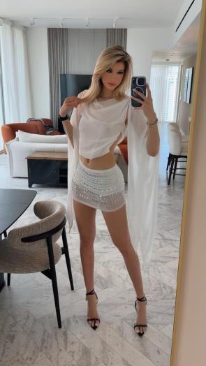 All white