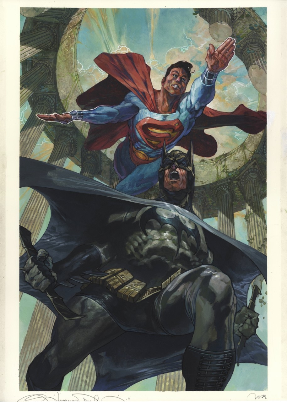 Cover Batman Superman 6 Variant By Simone Bianchi Jan 2020 Dccomics