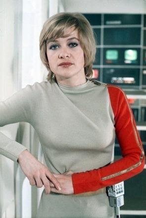 Judy Geeson as Regina Kesslann in Space: 1999 episode Another Time, Another Place, 1976.
