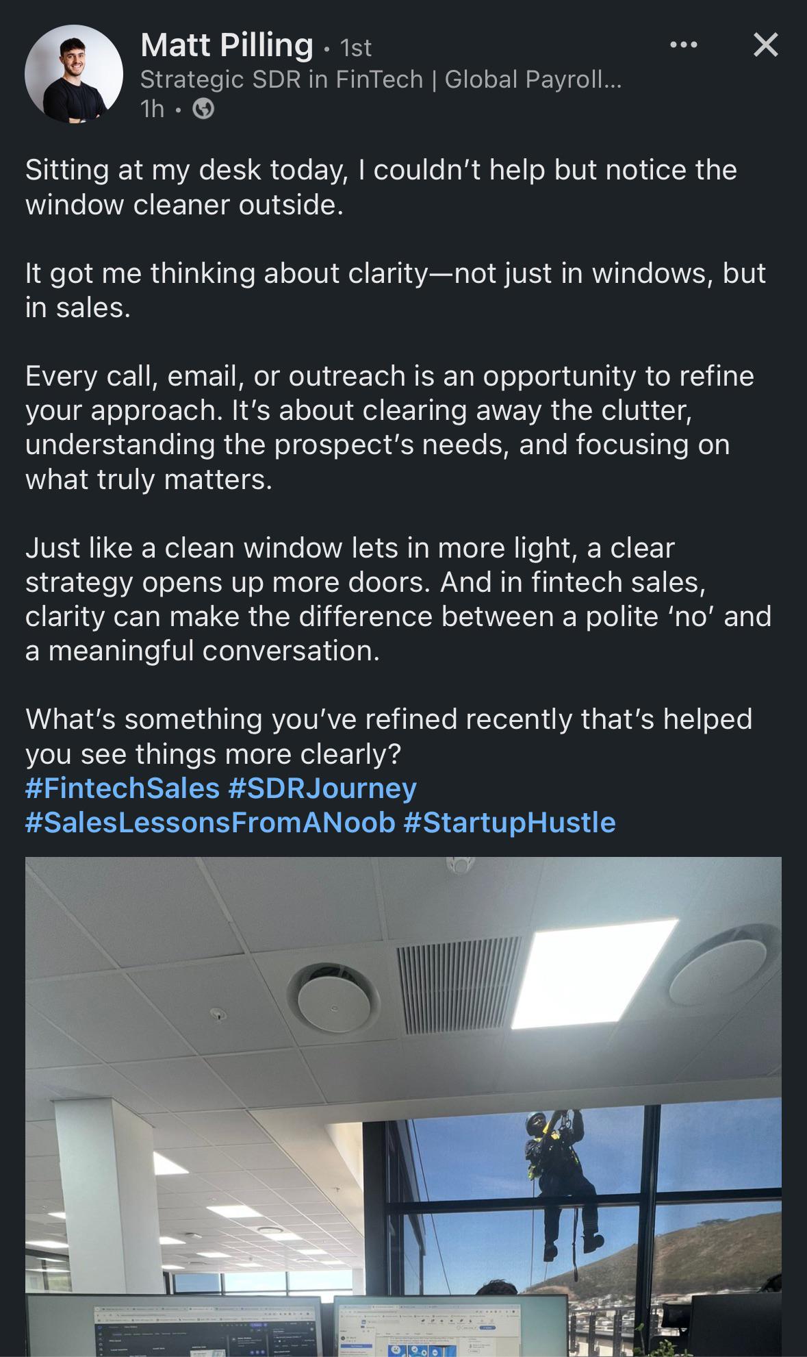 I just had to : rLinkedInLunatics