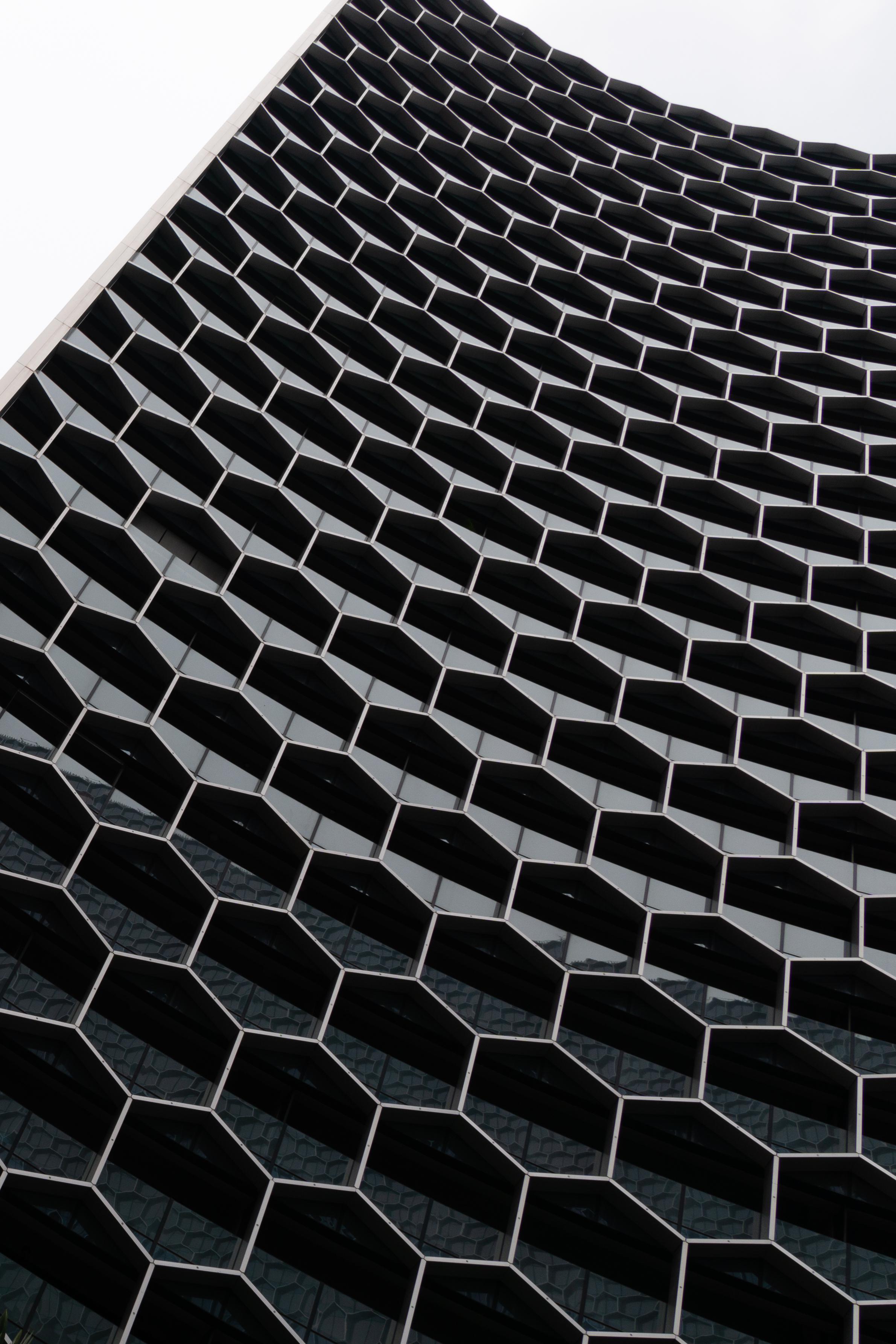 This bee hive building at bugis