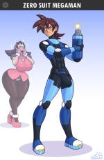 Zero Suit Megaman Cobatsart Megaman: Legends : rrule34
