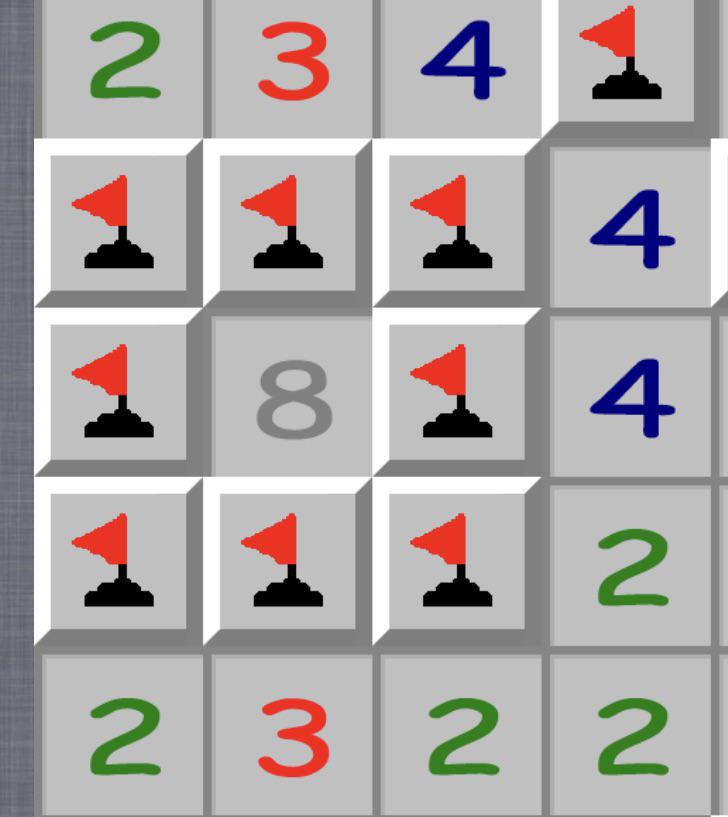 8 R Minesweeper - Premium Dark Background Gallery - HD