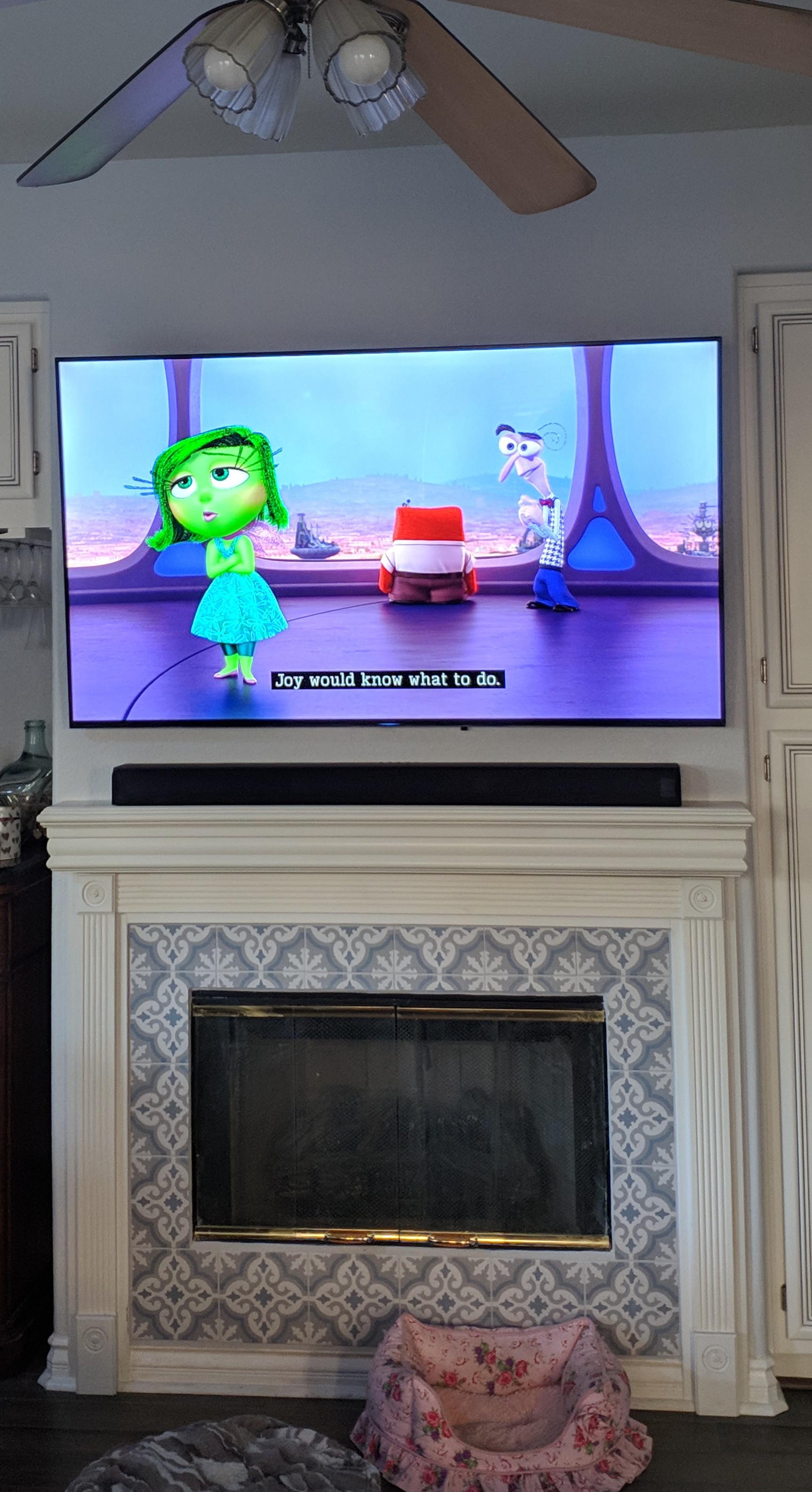 Soundbar Recessed Into Fireplace Mantle Needs Ideas Opinions Etc Avs Forum