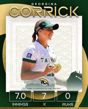 Georgina Corrick is the First Pitcher in AUSL History to Pitch a Complete Game Shutout
