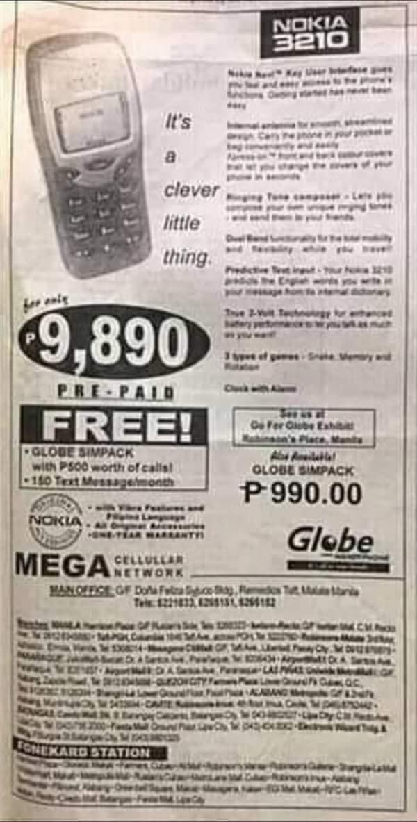 Hp lawas masih ingat nggak hp apa saja yang jadi idaman. Saw This On My Timeline So Ano First Phone Mo Philippines