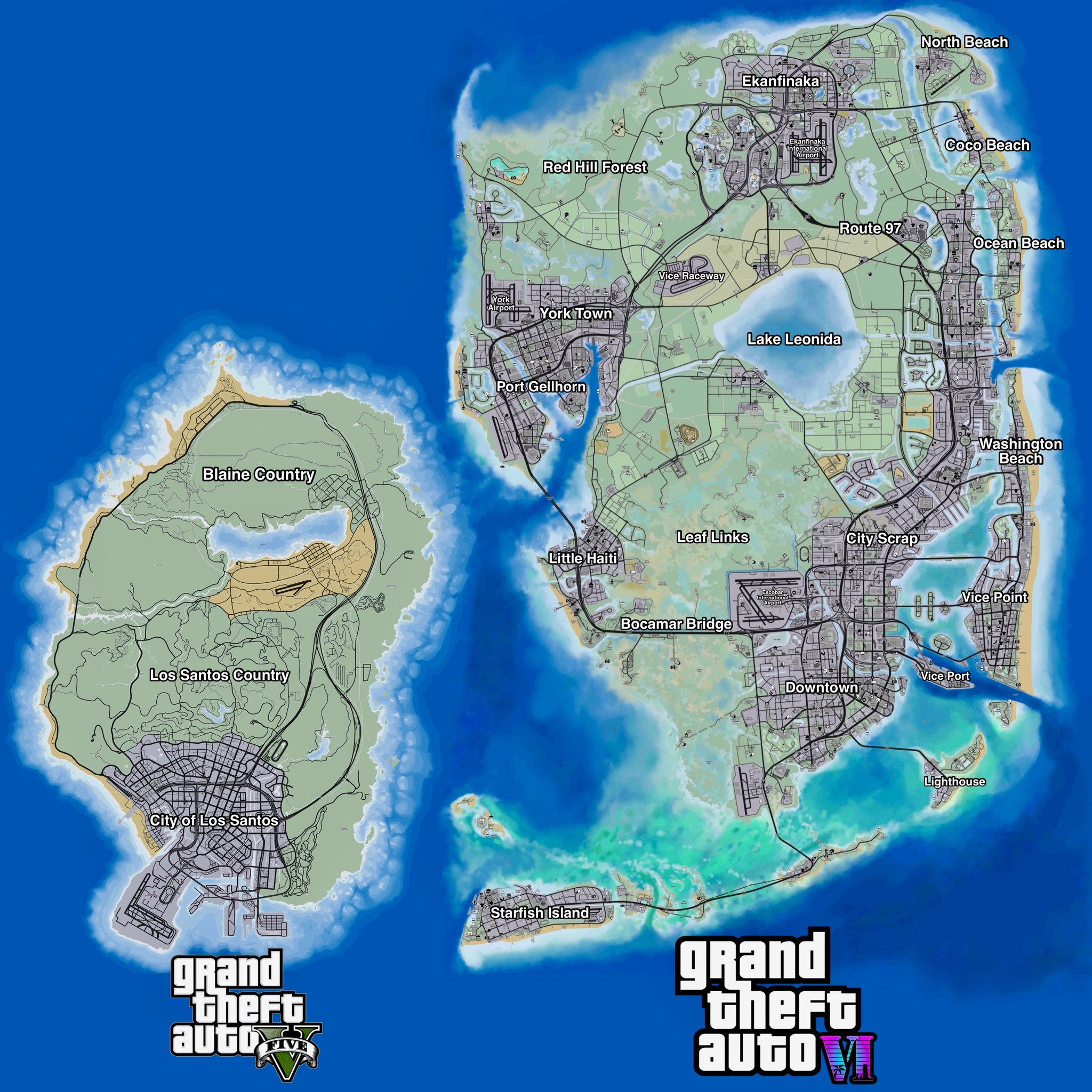 GTA 6 Map R KeyWest 