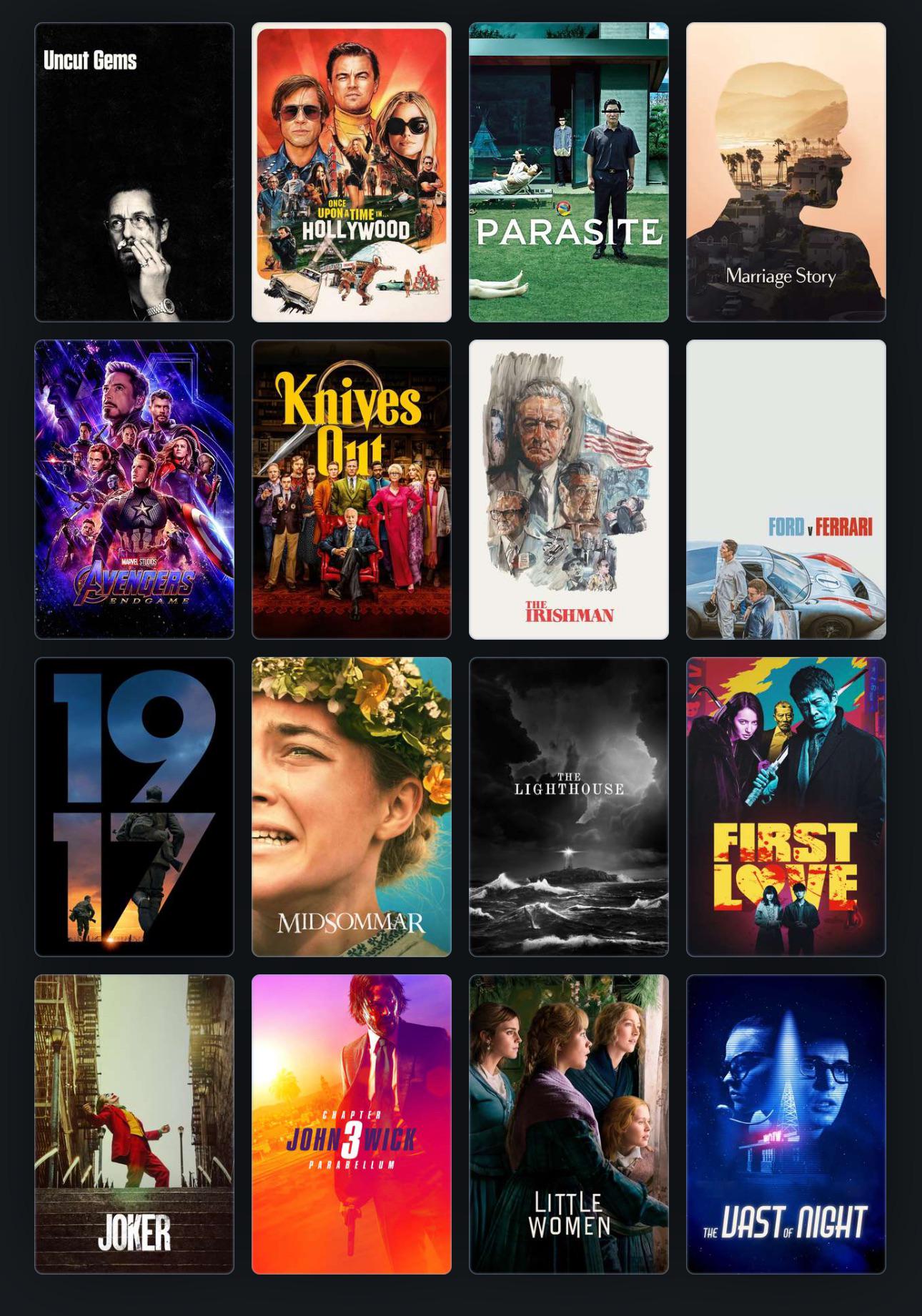 Whats your favorite film of 2019? Honestly, great year for movies. :  rmoviecritic