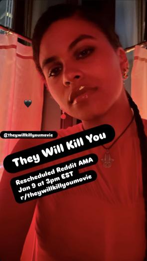 Zazie beetz AMA for “they will kill you” movie