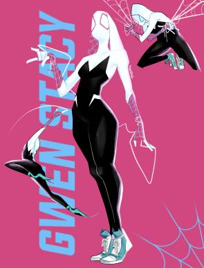 Spider-Gwen by @hao0047_