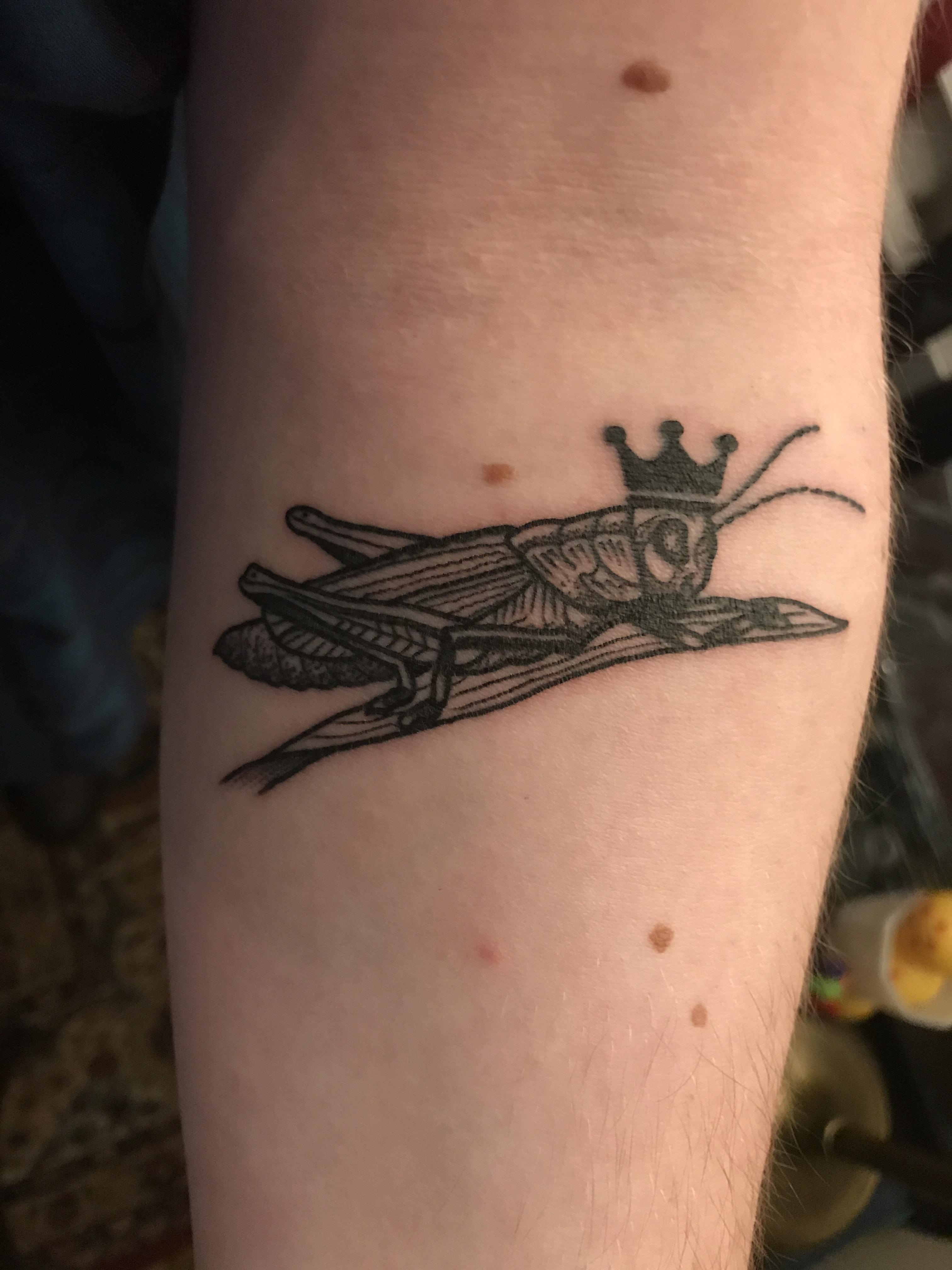 My First Definitely Not Last Tattoo Thanks To Kirk George Black 13 In Nashville Tn Can Anybody Guess What Song It S From Mewithoutyou