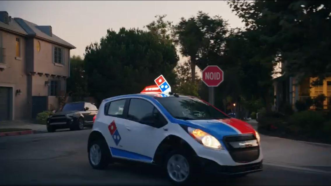 Customers may use more than one online coupon per order, subject to terms and conditions. In The Domino S Commercial Delivery Business The Stop Sign In The Background Says Noid Noid Was The Name Of The Domino S Mascot In The 80 S The Physical Representation Of Their Quick Delivery