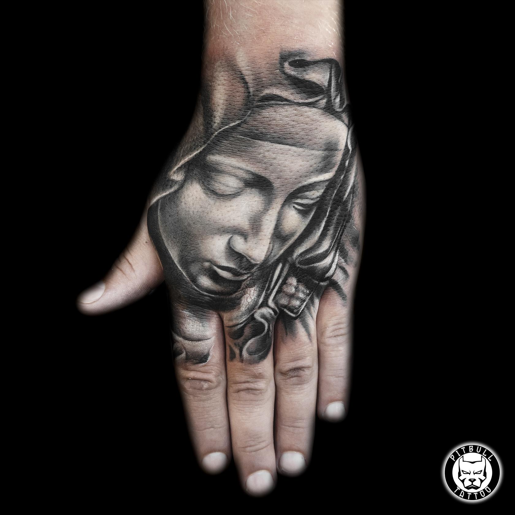 Hand Tattoo Realistic Best Tattoos
