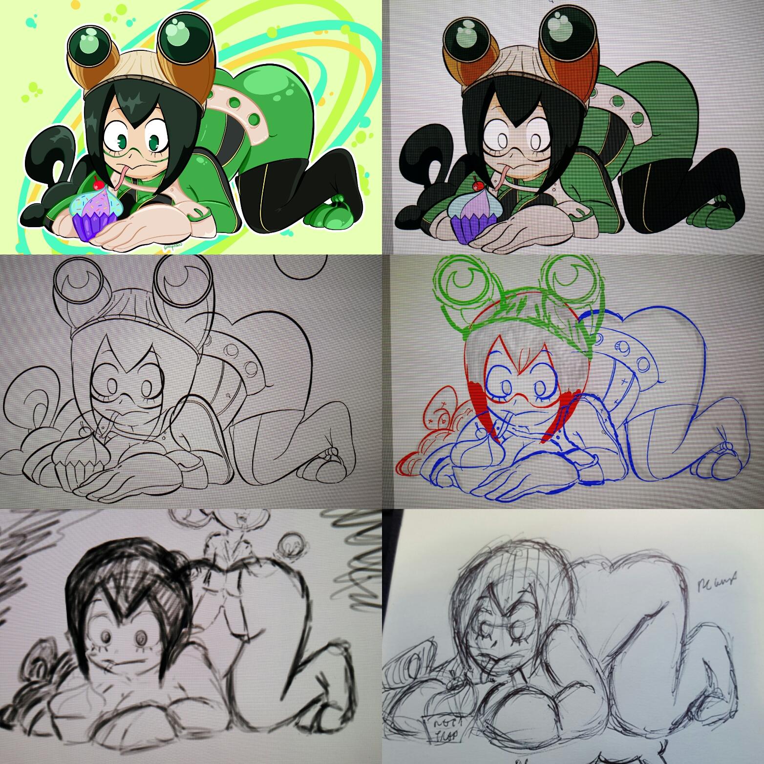 Deku And Froppy Smash Hentai