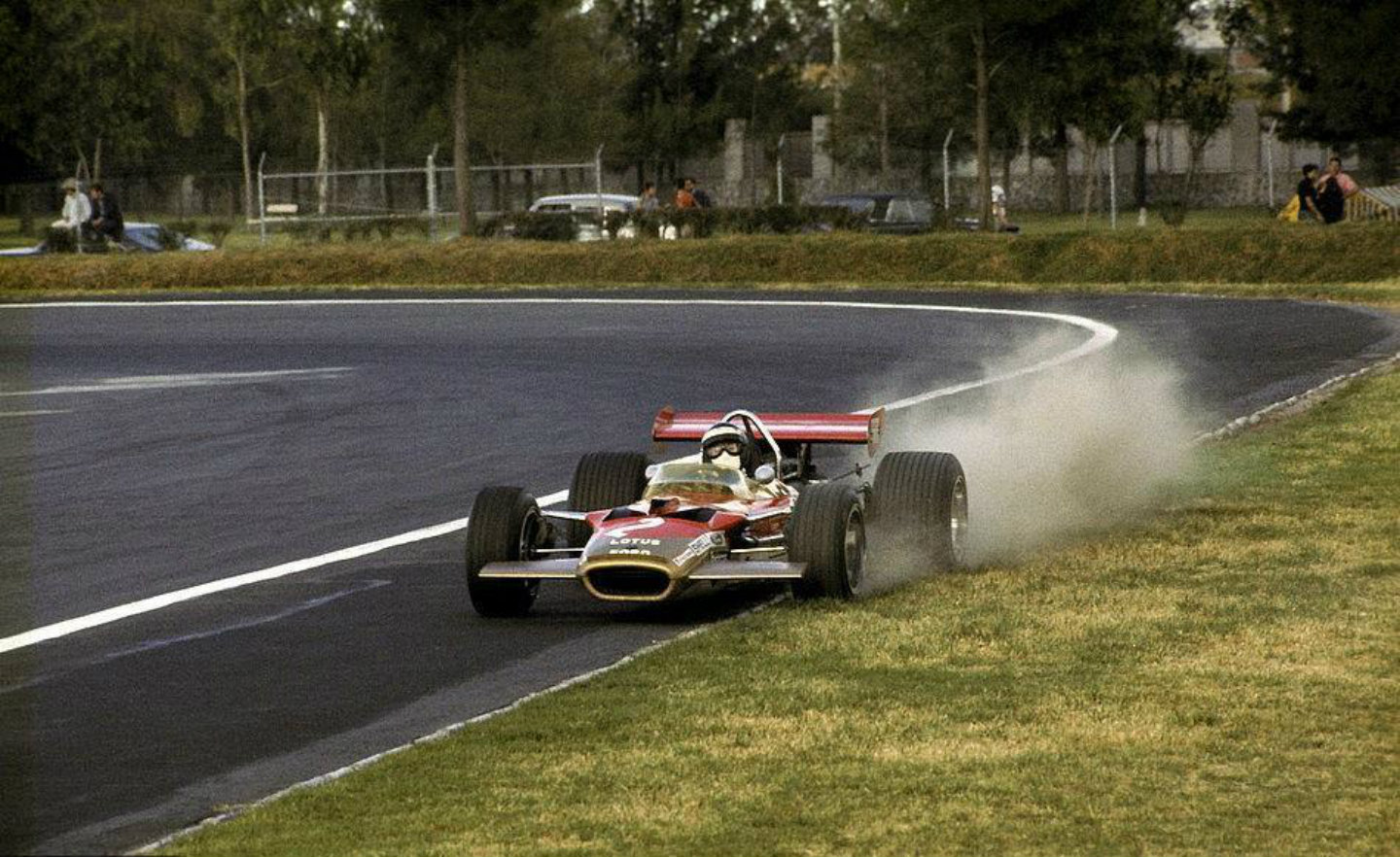 Jochen Rindt Lotus Ford Mexico 1969 Vintagef1