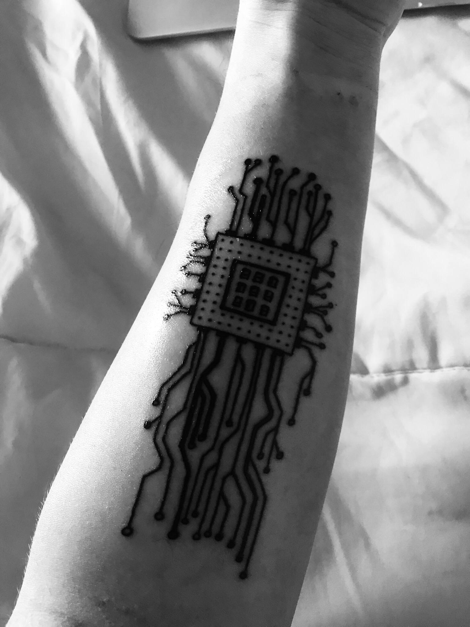 Cpu tattoo