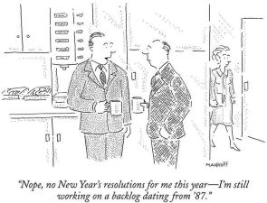 I just don’t do them