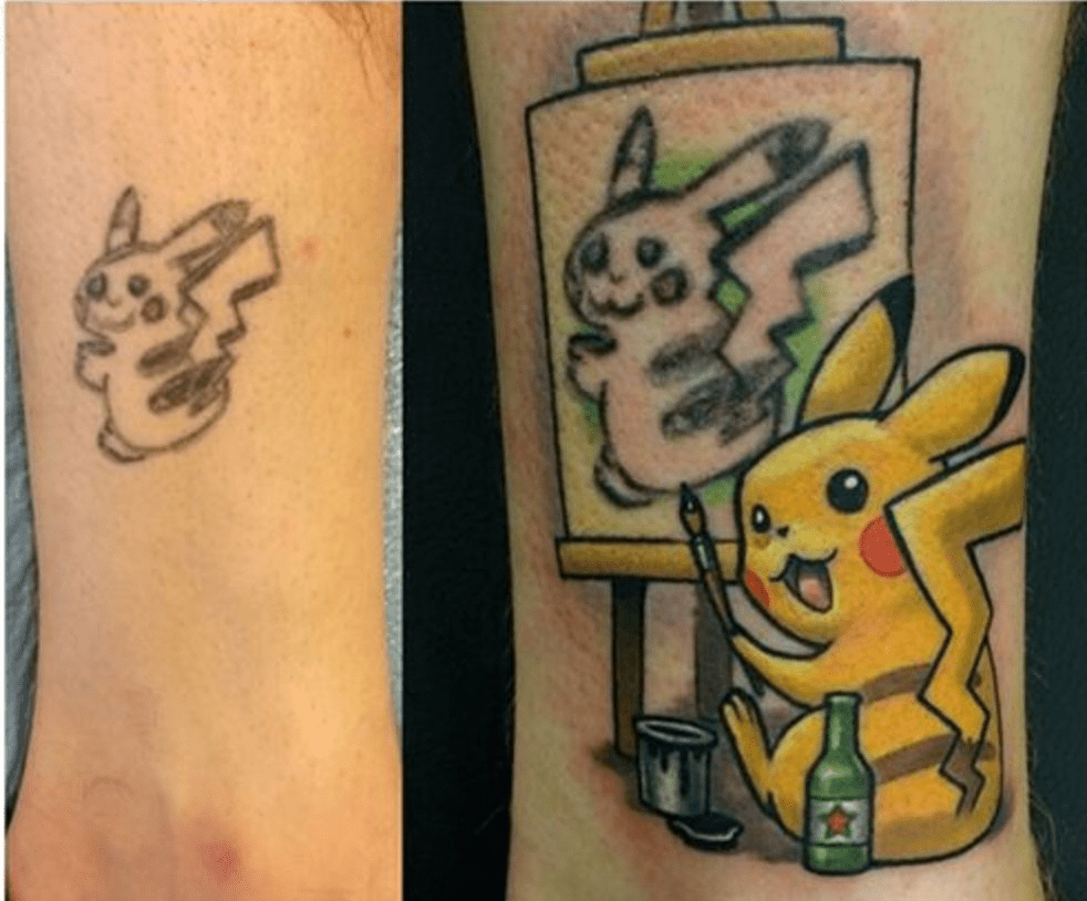 The Most Perfect Wonderful Tattoo Cover Up That Has Ever Existed Pics