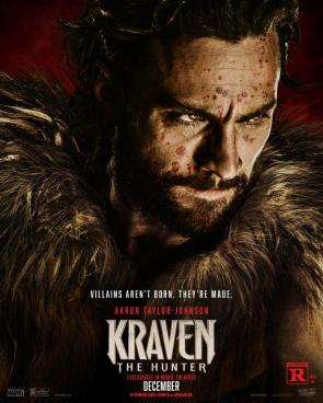 Official Poster for ‘Kraven The Hunter’