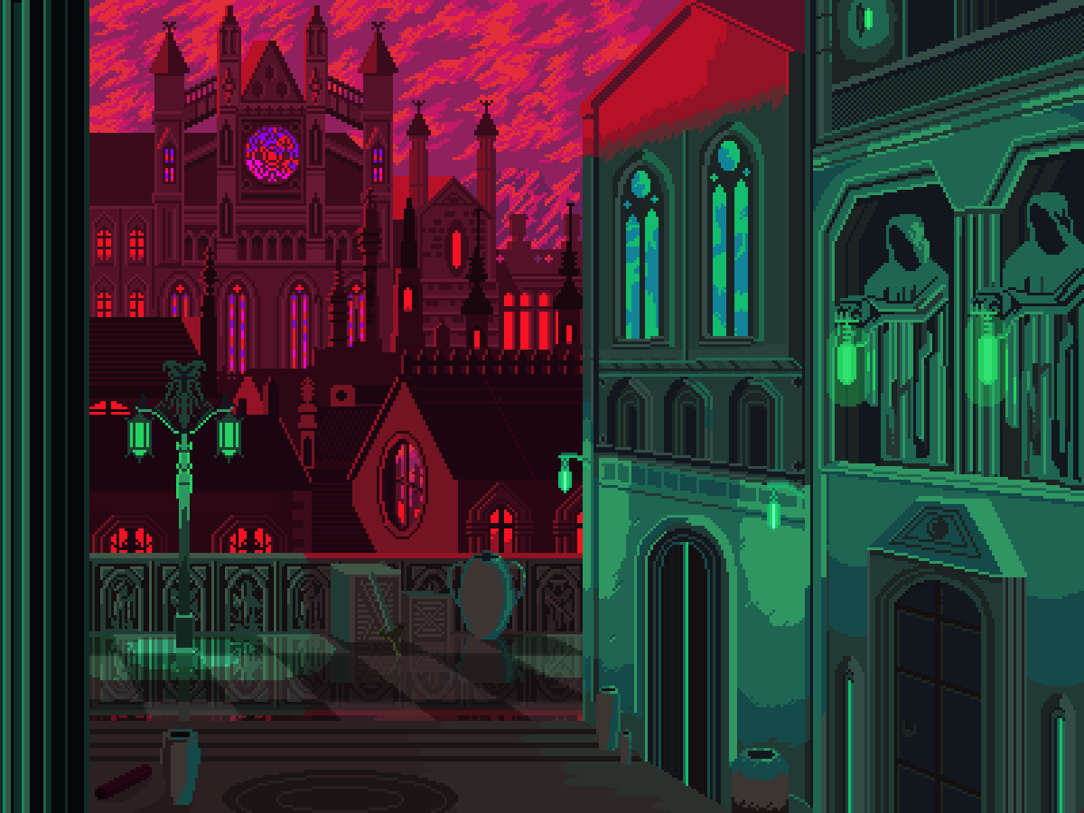 Oc Gothic City R Pixelart