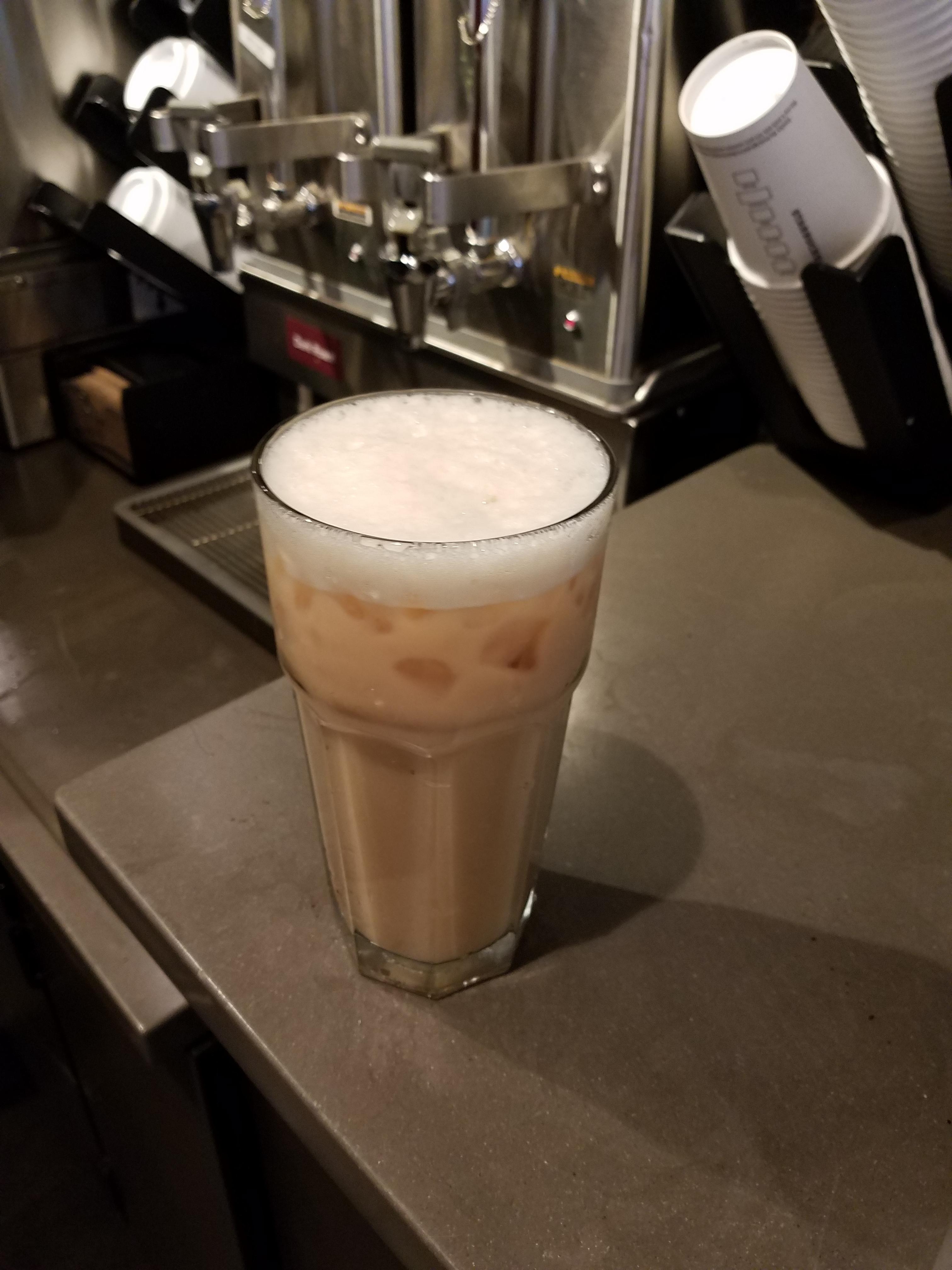 iced london fog tea latte made with soy milk rstarbucks on starbucks iced latte recipe reddit