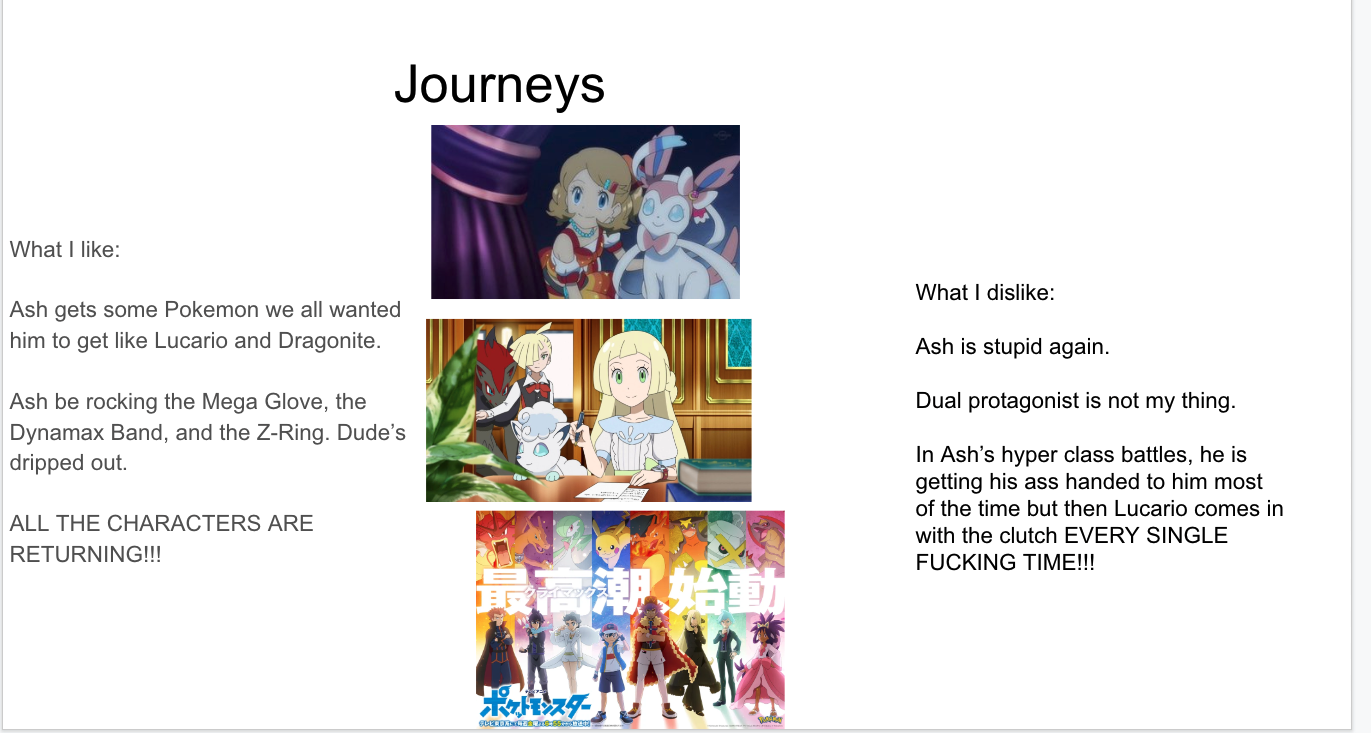 What I like and dislike about every Pokemon series. : r/pokemonanime