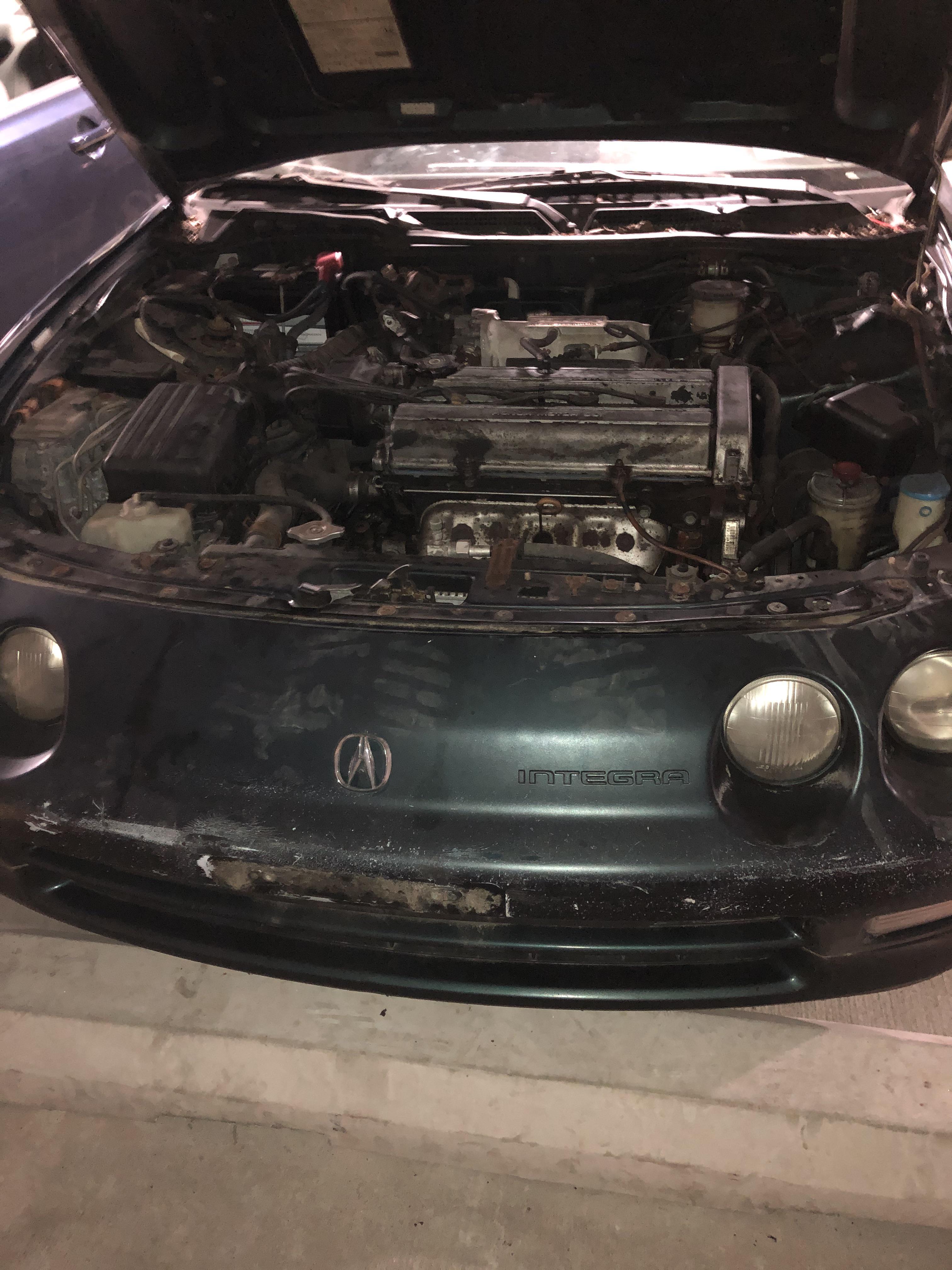 Integra idle problem it has a high idle at around 3000 rpm and if i tap