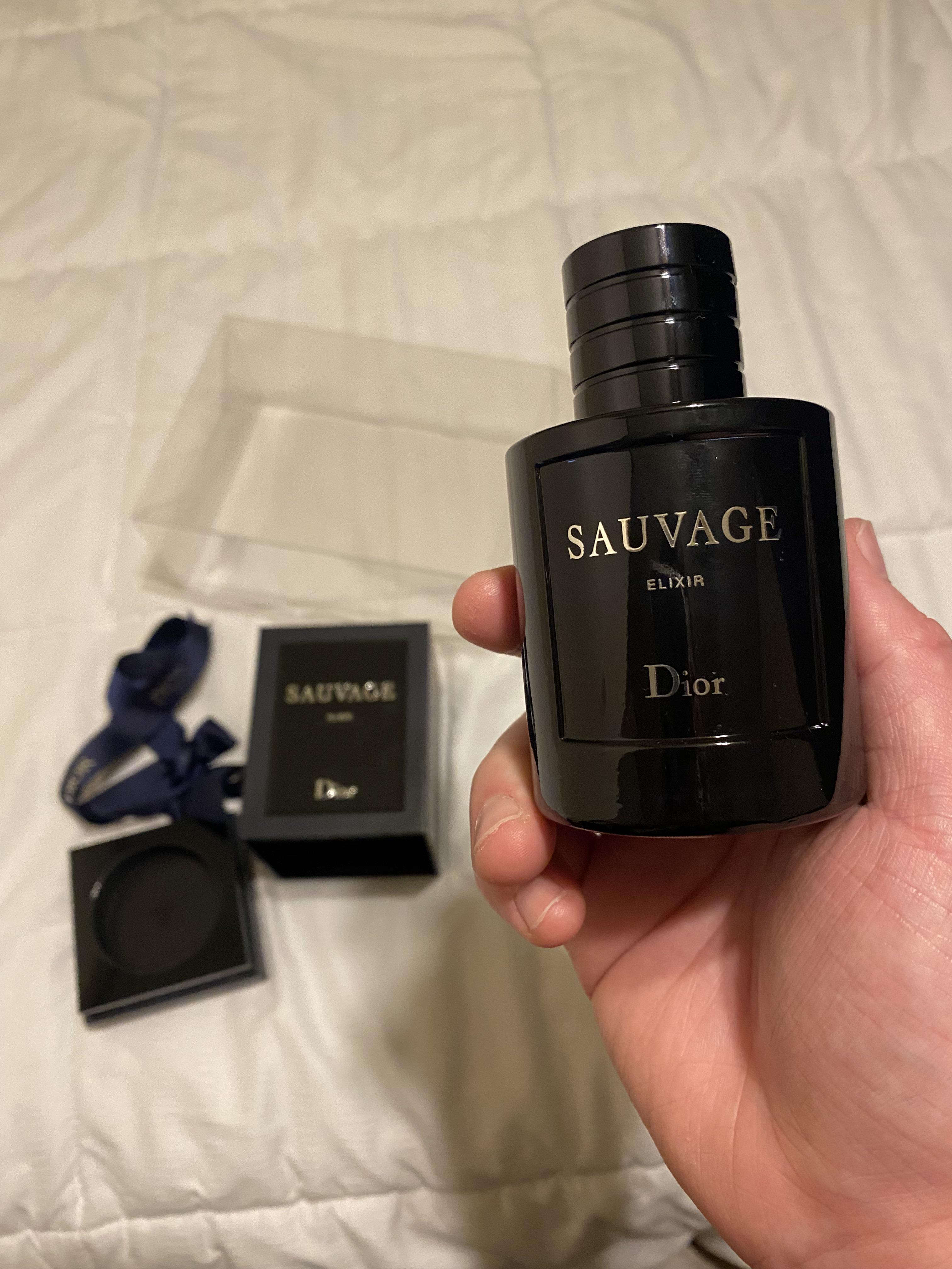 First pick up of the year, after many debates and recommendations and  questions I just couldnt say no... Dior Sauvage Elixir! : rColognes