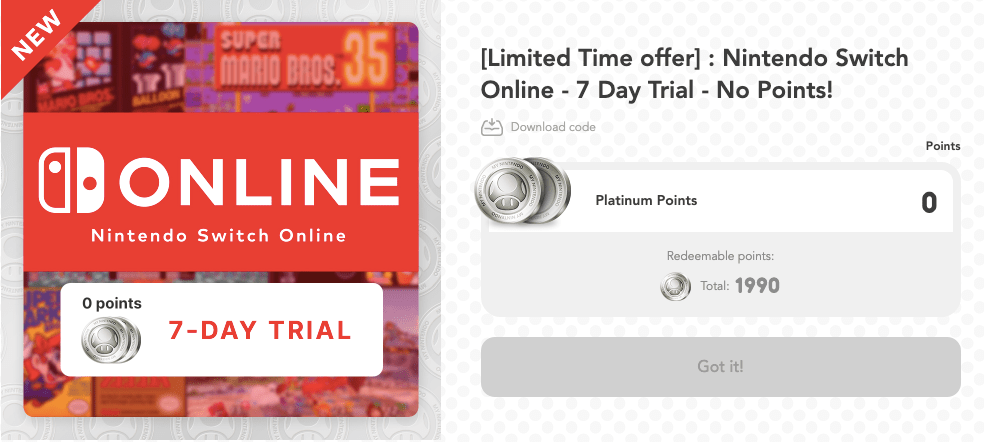 Score a saving on ipad pro (2021): Free Nintendo Switch Online 7 Day Trial Reward Available On Mynintendo Mynintendo