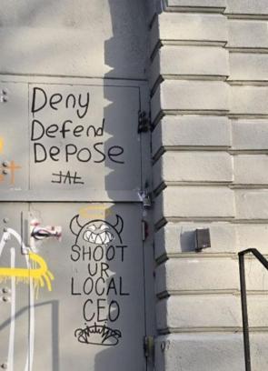 Graffiti found in the Capitol Hill district of Seattle, Washington.