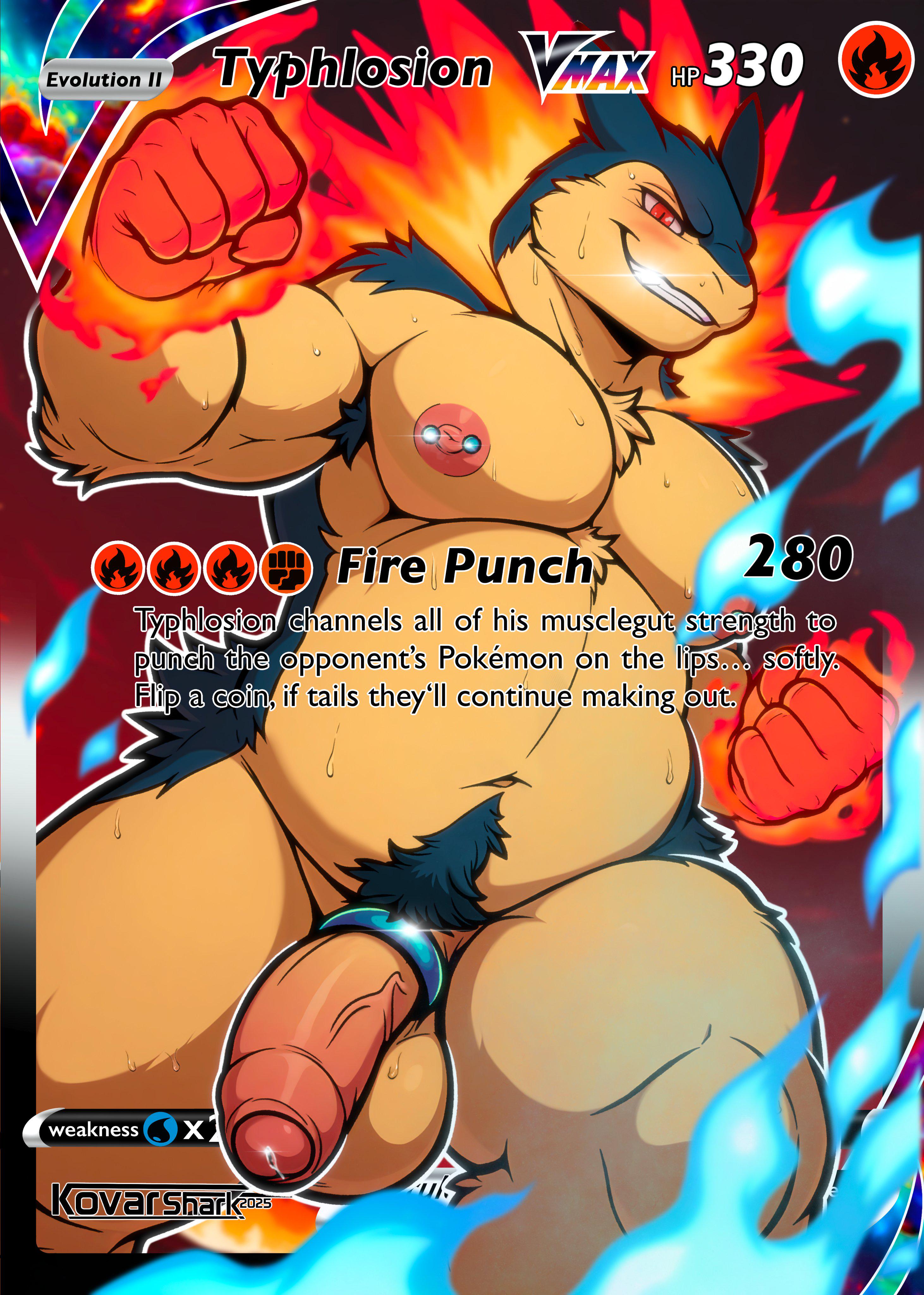 Typhlosion VMax (KovarShark) – Gay Porn Comic