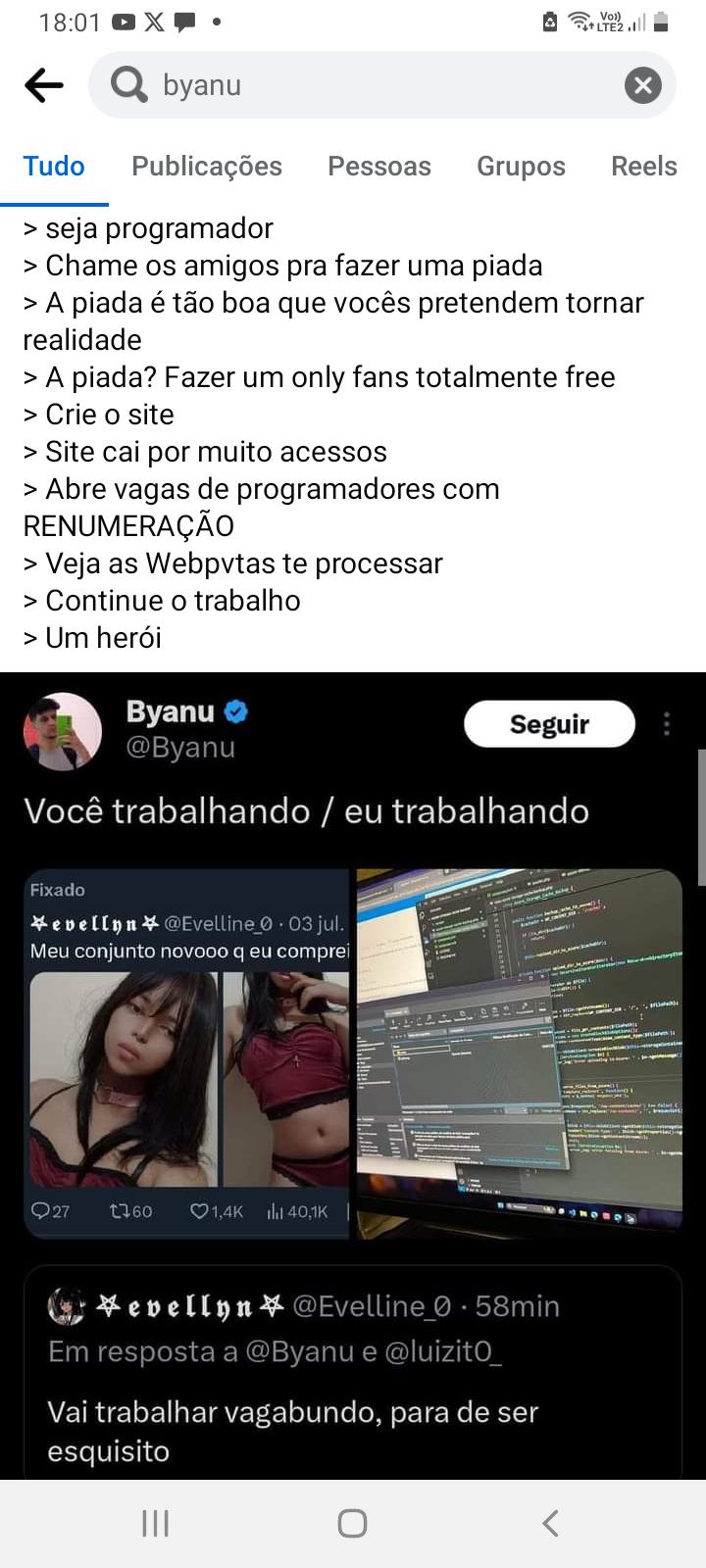 O cara quer fazer o onlyfans virar loss. Kkkkk : rfarialimabets