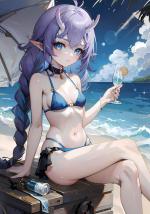 Awesome Bailu bikini! Honkai Star Rail : rDaddysecchiwaifus