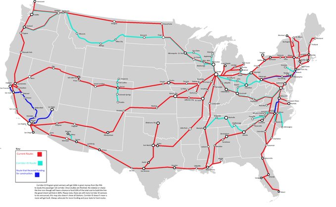 Amtrak Train Map Routes LINIZD.