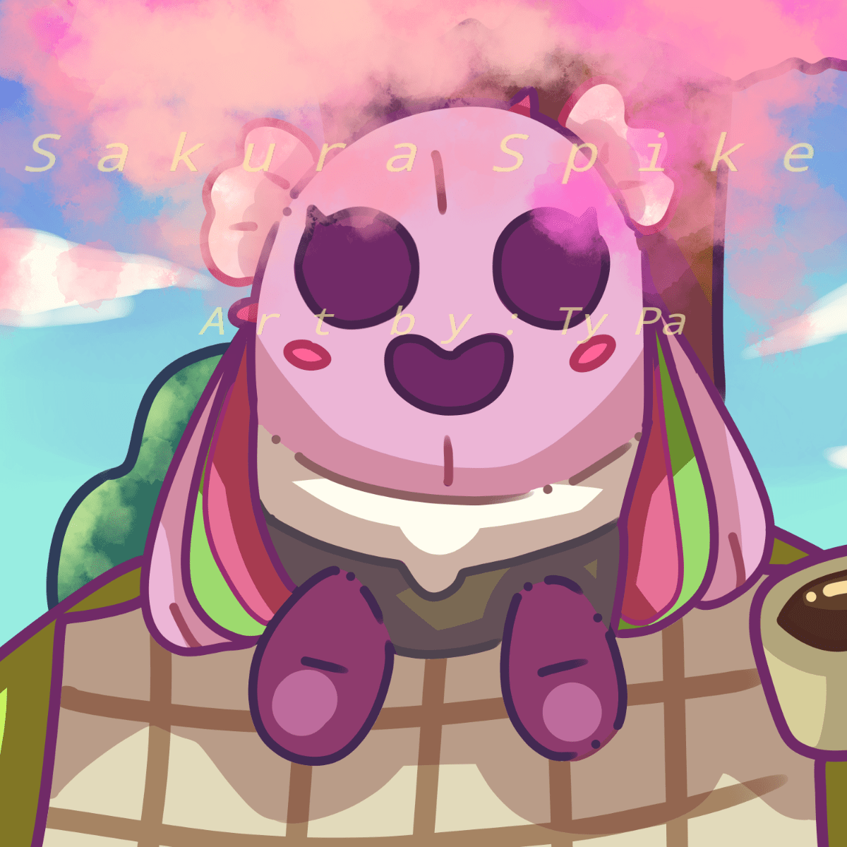 Spike Sakura Brawl Stars Fanart
