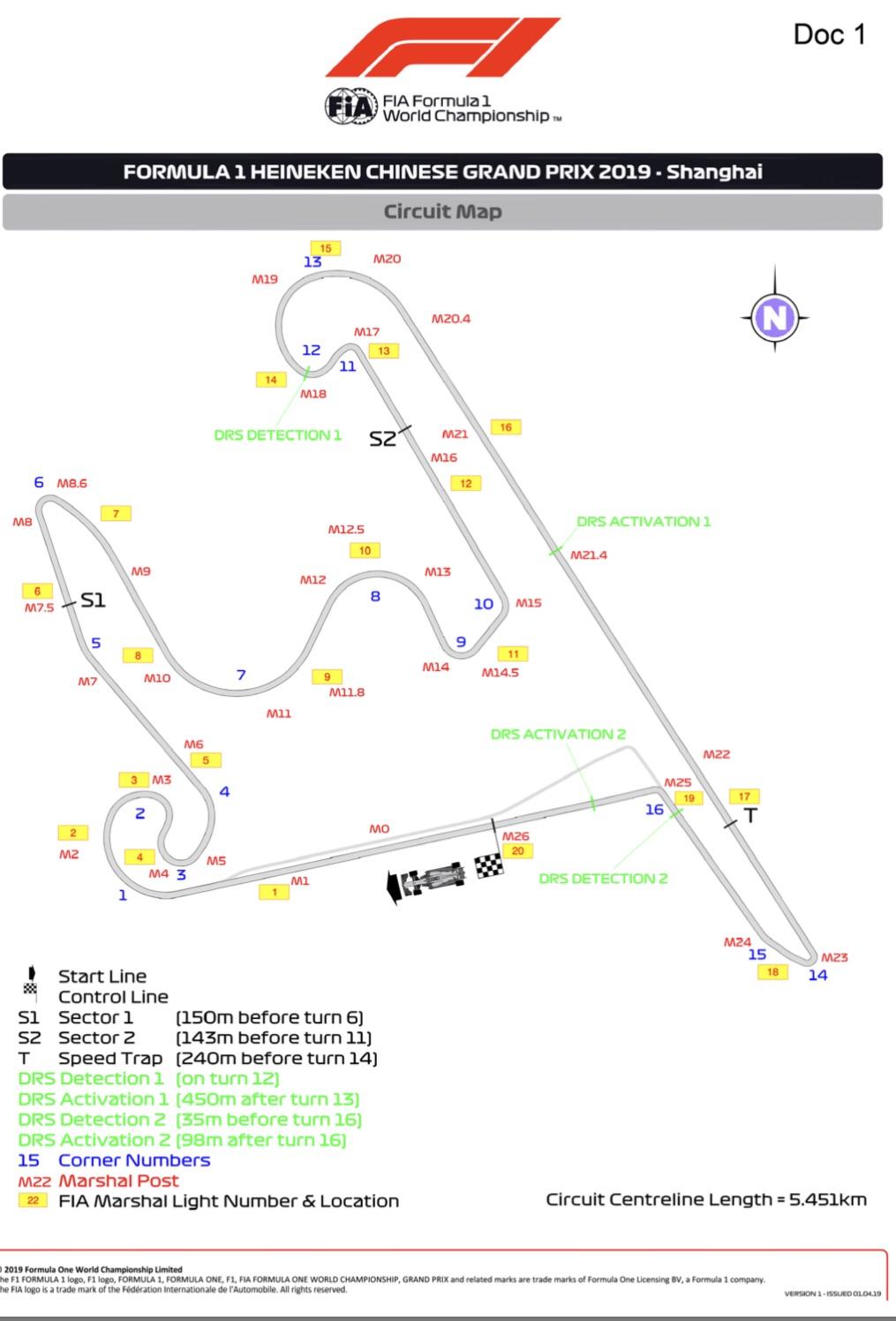 Chinese Gp Circuit Map Formula1
